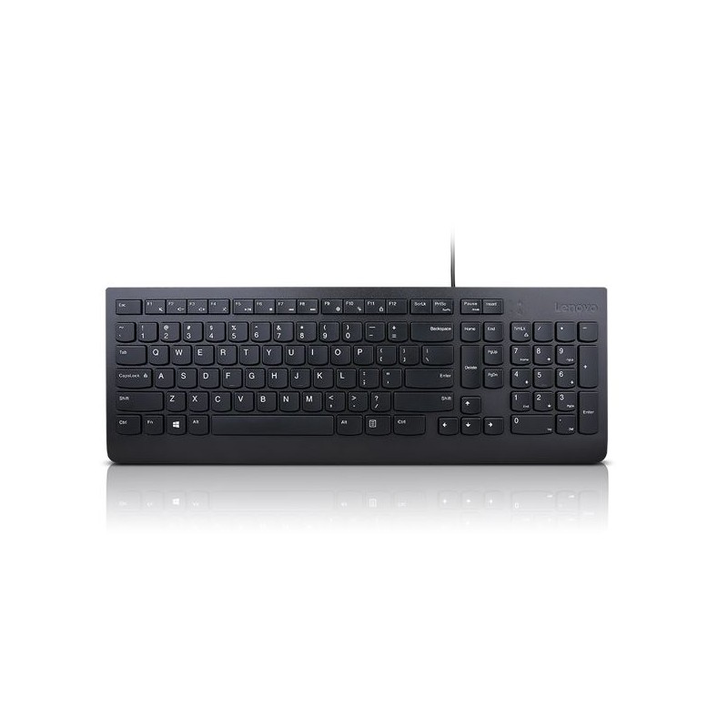 Lenovo | Essential | Essential Wired Keyboard Estonian | Standard | Wired | EE | 1.8 m | Black | 570 g