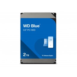 Western Digital | Hard Drive | Blue WD20EZBX | 7200 RPM | 2000 GB