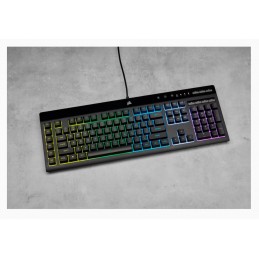 Corsair | Rubber Dome | Gaming Keyboard | K55 RGB PRO | Gaming keyboard | Wired | RGB LED light | US | Black