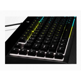 Corsair | Rubber Dome | Gaming Keyboard | K55 RGB PRO | Gaming keyboard | Wired | RGB LED light | US | Black