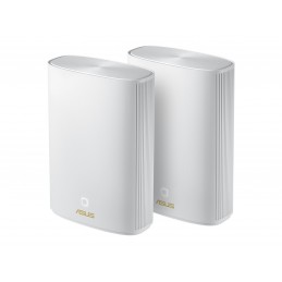 ZenWiFi AX Hybrid (XP4) (1pk White) | 802.11ax | 574+1201 Mbit/s | 10/100/1000 Mbit/s | Ethernet LAN (RJ-45) ports 2 | Mesh Supp