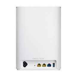 ZenWiFi AX Hybrid (XP4) (1pk White) | 802.11ax | 574+1201 Mbit/s | 10/100/1000 Mbit/s | Ethernet LAN (RJ-45) ports 2 | Mesh Supp