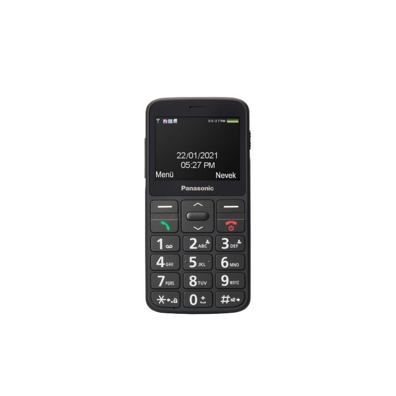 Panasonic | KX-TU160 | Easy Use Mobile Phone | Black | 2.4 " | TFT-LCD | Bluetooth | USB version USB-C | Built-in camera | Main 