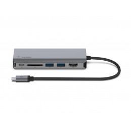 Belkin | USB-C 6-in-1 Multiport Adapter | AVC008btSGY