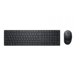 Dell | Pro Keyboard and Mouse (RTL BOX) | KM5221W | Keyboard and Mouse Set | Wireless | Batteries included | RU | Black | Wirele