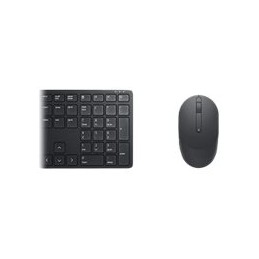 Dell | Pro Keyboard and Mouse (RTL BOX) | KM5221W | Keyboard and Mouse Set | Wireless | Batteries included | RU | Black | Wirele