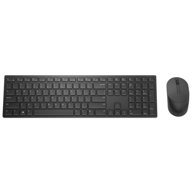 Dell | Pro Keyboard and Mouse | KM5221W | Keyboard and Mouse Set | Wireless | Batteries included | EE | Black | Wireless connect