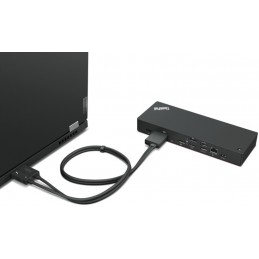 Lenovo | ThinkPad Thunderbolt 4 Workstation Dock | Dock | Ethernet LAN (RJ-45) ports 1 | DisplayPorts quantity 2 | USB 3.0 (3.1 