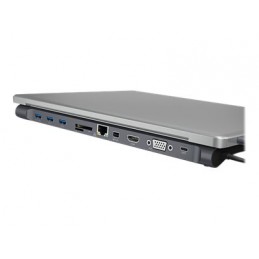 Raidsonic | Icy Box | IB-DK2102-C DockingStation | Dock | Ethernet LAN (RJ-45) ports 1 | VGA (D-Sub) ports quantity 1 | USB 3.0 