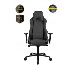 Arozzi Vernazza Vento Gaming Chair Vento Polyurethane Soft Fabric Metal Aluminium | Dark Grey