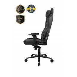 Arozzi Vernazza Vento Gaming Chair Vento Polyurethane Soft Fabric Metal Aluminium | Dark Grey