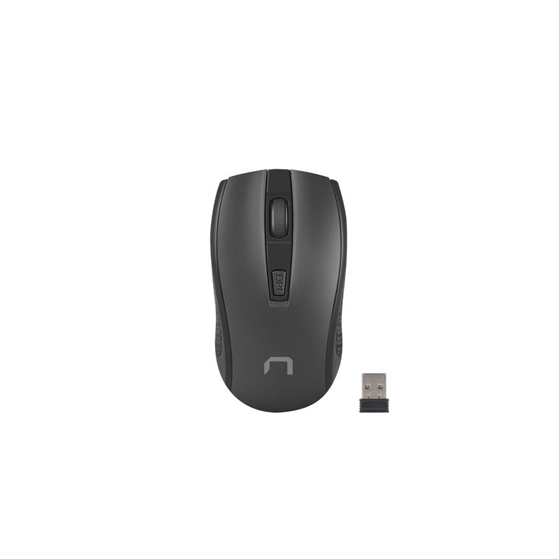 Natec Mouse, Jay 2, Wireless, 1600 DPI, Optical, Black | Natec | Mouse | Optical | Wireless | Black | Jay 2