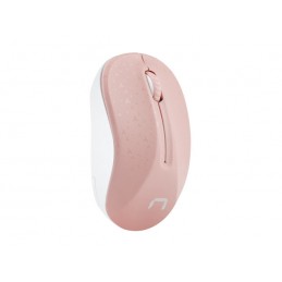 Natec Mouse, Toucan, Wireless, 1600 DPI, Optical, Pink-White | Natec | Mouse | Optical | Wireless | Pink/White | Toucan