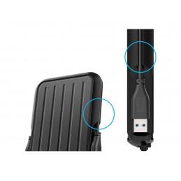 Portable Hard Drive | ARMOR A66 | 1000 GB | USB 3.2 Gen1 | Black