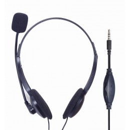 Gembird | 4-in-1 Multimedia office set | KBS-UO4-01 | Keyboard, Mouse, Pad and Headset Set | Wired | Mouse included | US | Black