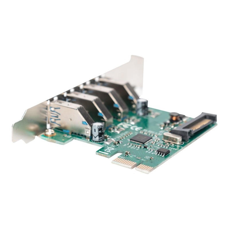 Digitus | USB 3.0, 4 Port, PCI Express Add-On card 4 Ports A/F External, VL805 chipset | DS-30221-1