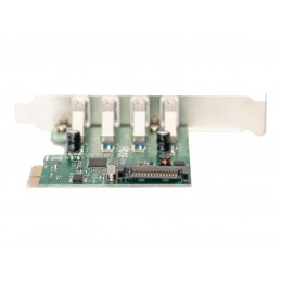 Digitus | USB 3.0, 4 Port, PCI Express Add-On card 4 Ports A/F External, VL805 chipset | DS-30221-1