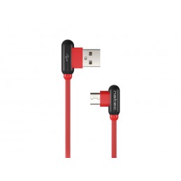 Natec Prati, Angled USB Type C to Type A Cable 1m, Red | Natec | Angled USB Type C to USB Type A | Prati | USB Type C | USB Type