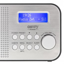 Camry | Portable Radio | CR 1179 | Alarm function | Black/Silver