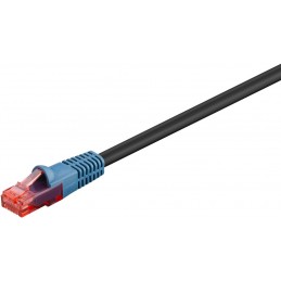 CAT 6 Outdoor-patch cable U/UTP | 94389 | Prewired, unshielded LAN cable with RJ45 plugs for connecting network components Doubl