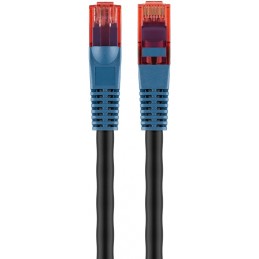 CAT 6 Outdoor-patch cable U/UTP | 94389 | Prewired, unshielded LAN cable with RJ45 plugs for connecting network components Doubl