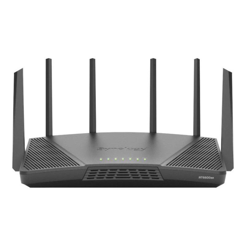 Synology RT6600ax Ultra-fast and Secure Wireless Router for Homes | Ultra-fast and Secure Wireless Router for Homes | RT6600ax |