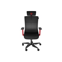 Genesis Ergonomic Chair Astat 700 Base material Aluminum Castors material: Nylon with CareGlide coating | 700 | Black/Red