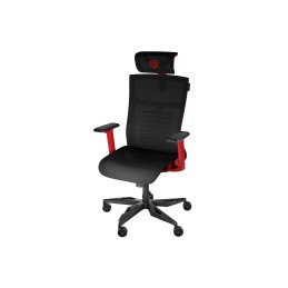 Genesis Ergonomic Chair Astat 700 Base material Aluminum Castors material: Nylon with CareGlide coating | 700 | Black/Red