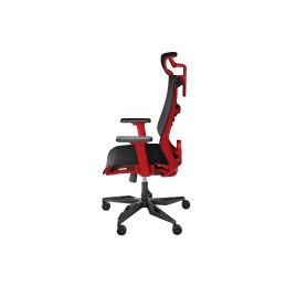 Genesis Ergonomic Chair Astat 700 Base material Aluminum Castors material: Nylon with CareGlide coating | 700 | Black/Red