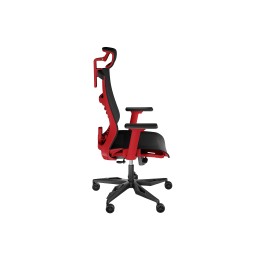 Genesis Ergonomic Chair Astat 700 Base material Aluminum Castors material: Nylon with CareGlide coating | 700 | Black/Red