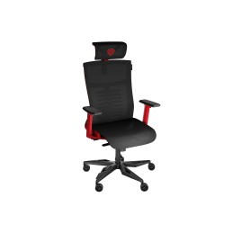 Genesis Ergonomic Chair Astat 700 Base material Aluminum Castors material: Nylon with CareGlide coating | 700 | Black/Red