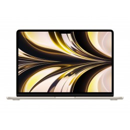 Apple | MacBook Air | Starlight | 13.6 " | IPS | 2560 x 1664 | Apple M2 | 8 GB | Solid-state drive capacity 256 GB | Apple M2 8-