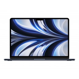 Apple | MacBook Air | Midnight | 13.6 " | IPS | 2560 x 1664 | Apple M2 | 8 GB | Solid-state drive capacity 256 GB | Apple M2 8-c