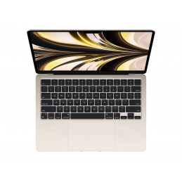 Apple | MacBook Air | Starlight | 13.6 " | IPS | 2560 x 1664 | Apple M2 | 8 GB | Solid-state drive capacity 512 GB | Apple M2 10