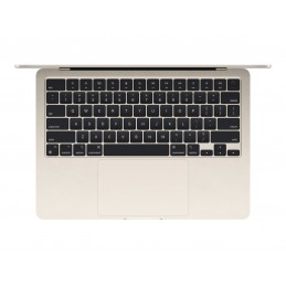 Apple | MacBook Air | Starlight | 13.6 " | IPS | 2560 x 1664 | Apple M2 | 8 GB | Solid-state drive capacity 512 GB | Apple M2 10