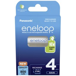 Panasonic | ENELOOP BK-4MCDE/4BE | AAA | 800 mAh | 4 pc(s)