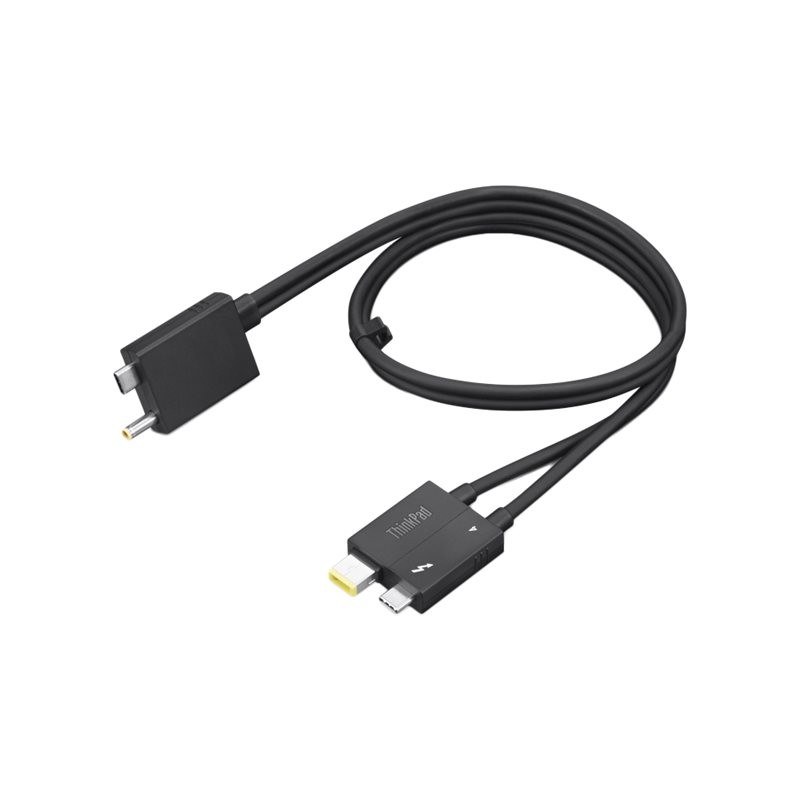 Lenovo | ThinkPad Thunderbolt 4 WorkStation Dock Split Cable | 4X91K16970 | Thunderbolt 4