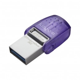 Kingston | DataTraveler | DT Micro Duo 3C | 256 GB | USB Type-C and Type-A | Purple