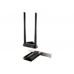 Tri Band PCI-E WiFi 6E | PCE-AXE59BT | 802.11ax | 574/2402/2042574/2402/2042 Mbit/s | Mesh Support No | MU-MiMO No | No mobile b