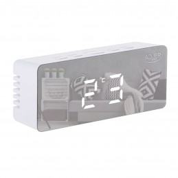 Adler | Alarm Clock | AD 1189W | Alarm function | White