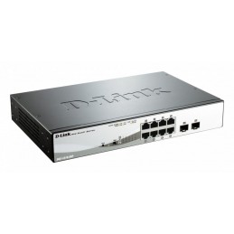 D-Link | DGS-1210 Series Smart Managed Gigabit Switches | DGS-1210-08P | Managed L2 | Desktop/Rackmountable