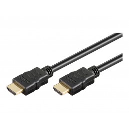 Goobay | High Speed HDMI Cable with Ethernet | Black | HDMI male (type A) | HDMI male (type A) | HDMI to HDMI | 10 m