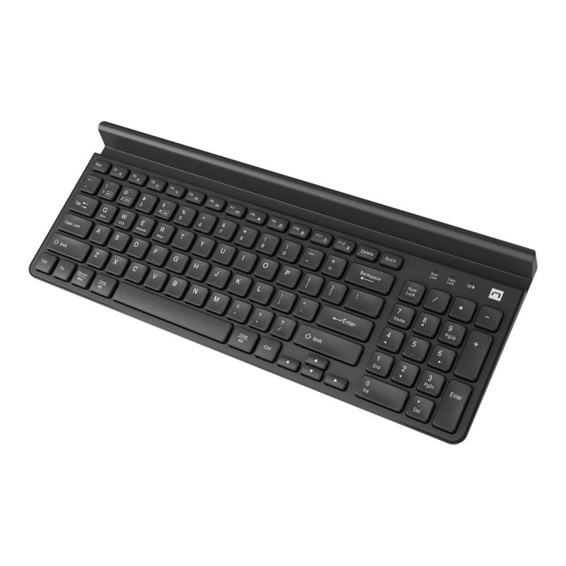 Natec | Keyboard | Felimare NKL-1973 | Keyboard | Wireless | US | Black | 2.4 GHz, Bluetooth | 415 g