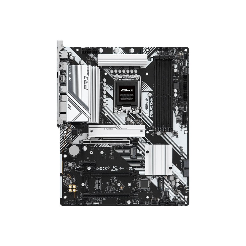 ASRock | B760 PRO RS/D4 | Processor family Intel | Processor socket LGA1700 | DDR4 DIMM | Memory slots 4 | Supported hard disk d