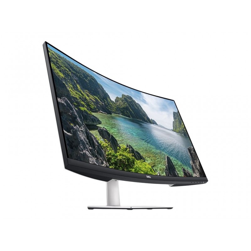 Dell | Curved Monitor | S3221QSA | 32 " | VA | UHD | 16:9 | 60 Hz | 4 ms | 3840 x 2160 | 300 cd/m | HDMI ports quantity 2 | Whit