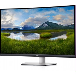 Dell | Curved Monitor | S3221QSA | 32 " | VA | UHD | 16:9 | 60 Hz | 4 ms | 3840 x 2160 | 300 cd/m | HDMI ports quantity 2 | Whit