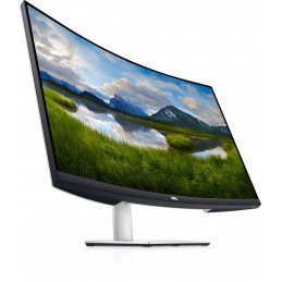 Dell | Curved Monitor | S3221QSA | 32 " | VA | UHD | 16:9 | 60 Hz | 4 ms | 3840 x 2160 | 300 cd/m | HDMI ports quantity 2 | Whit