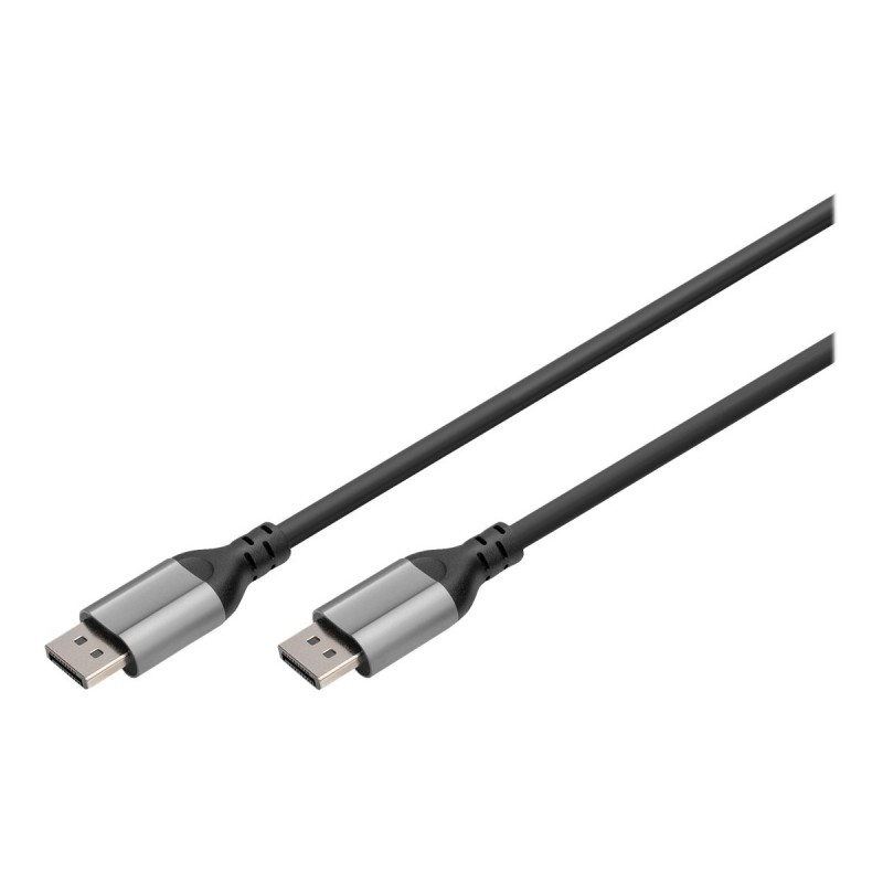 Digitus | 8K DisplayPort Connection Cable | DB-340105-010-S | DisplayPort to DisplayPort DisplayPort Male (Version 1.4) | Displa