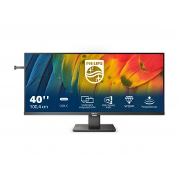 Philips | USB-C Hub Monitor | 40B1U5600/00 | 40 " | IPS | WQHD | 21:9 | 120 Hz | 4 ms | 3440 x 1440 | 500 cd/m | HDMI ports quan