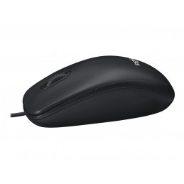 Logitech | Mouse | M100 | Optical | Optical mouse | Wired | Black